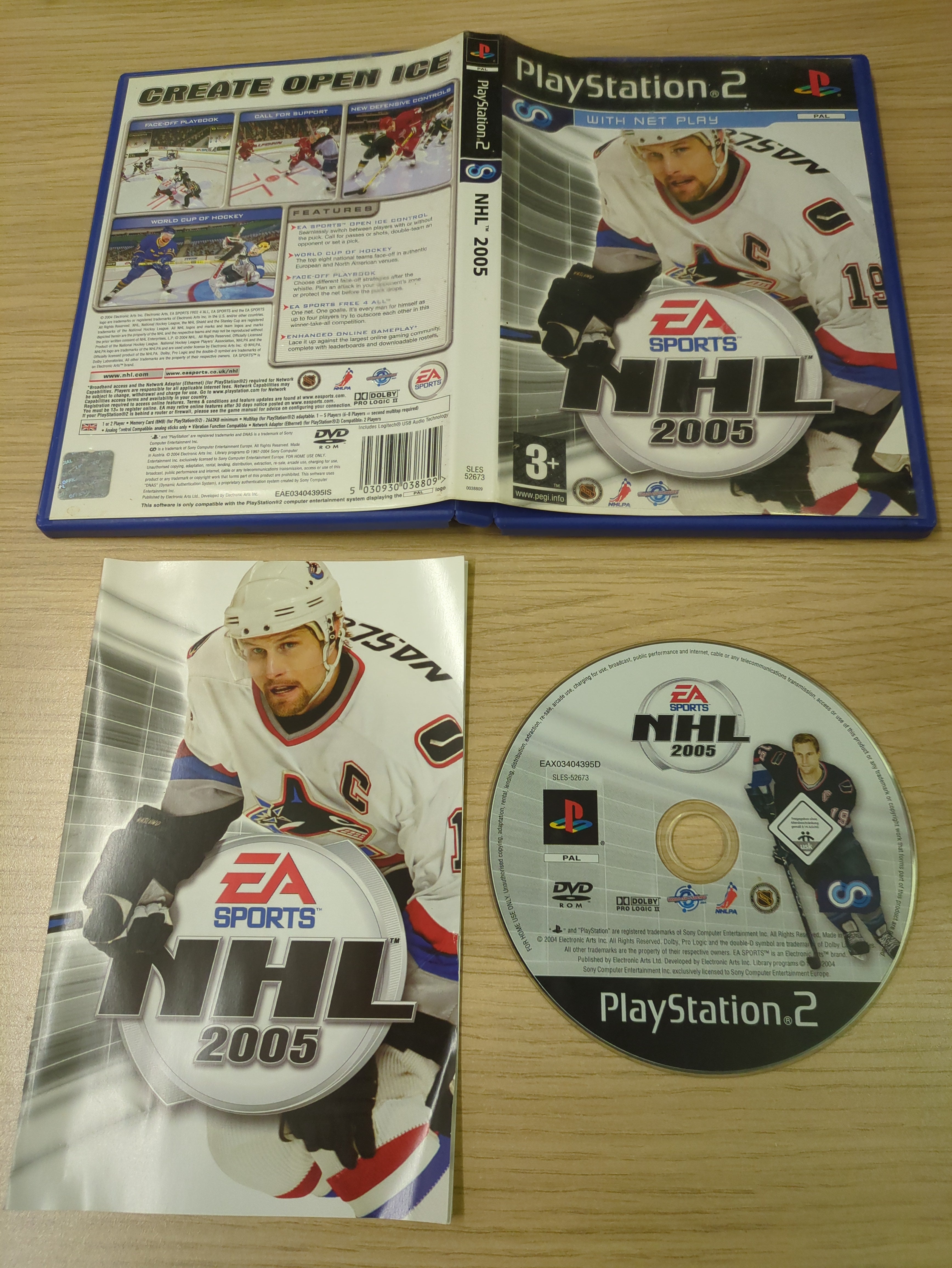 NHL 2005 Sony PS2 game NHL 2005 Sony PS2 game